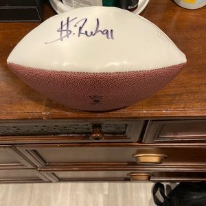 Signed Sheldon Richardson football